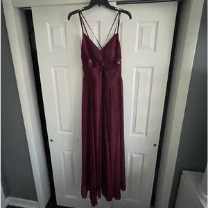 Azazie blake bridesmaid dress Cabernet
